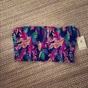 Shade Shore Tropical Bathing Suit Top!
